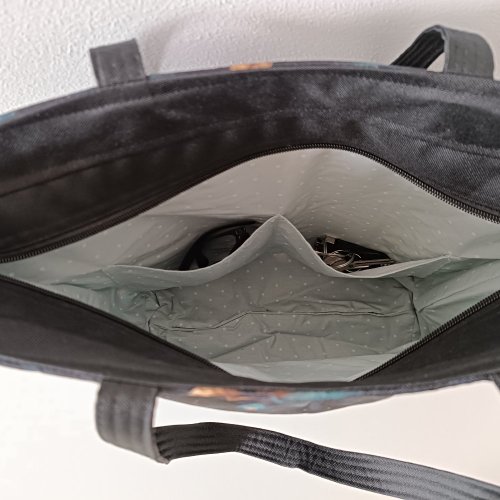 Kabelka na rameno - Zlaté lístkty