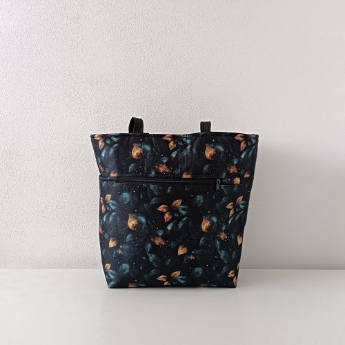 Kabelka na rameno - Zlaté lístkty