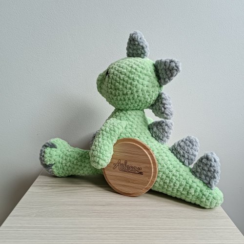 Dinosaurus - Barva: Světle zelená s tmavě šedou