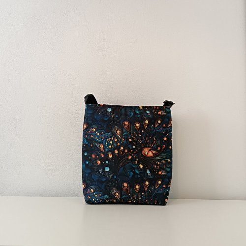 Crossbody kabelka - abstraktní stom světel